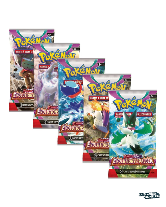Booster Pokémon Écarlate et Violet – Évolutions à Paldea