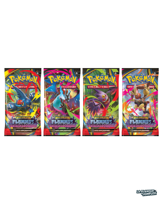 Booster Pokémon Méga-Évolution – Flammes Fantasmagoriques