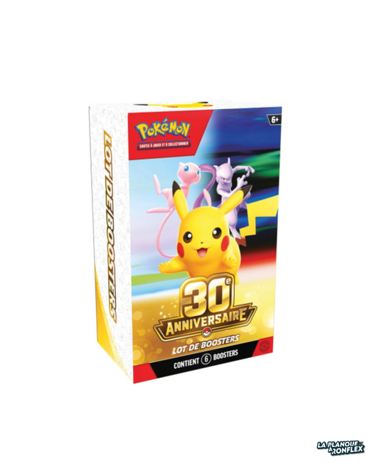 Bundle 6 Boosters Pokémon Célébrations 30 Ans