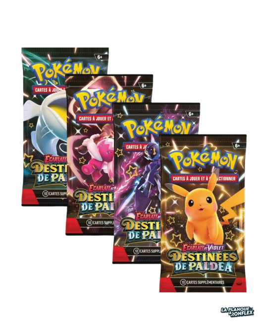 Booster Pokémon Écarlate et Violet – Destinées de Paldea