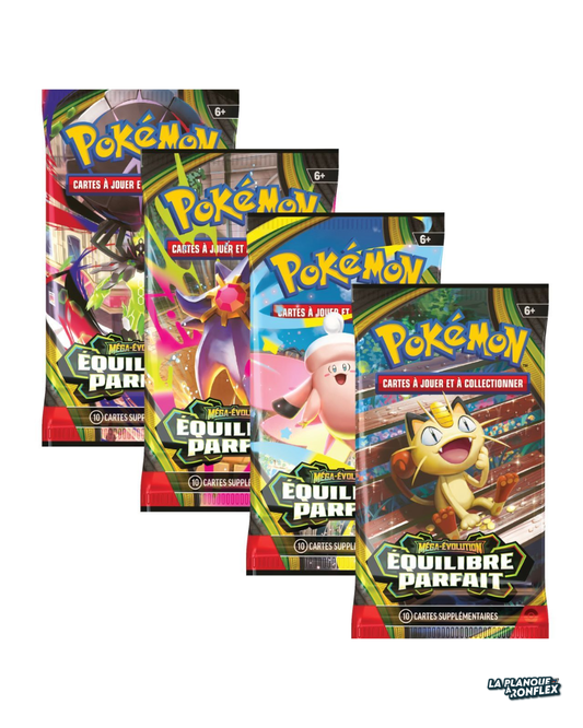 Booster Pokémon Méga-Évolution – Équilibre Parfait