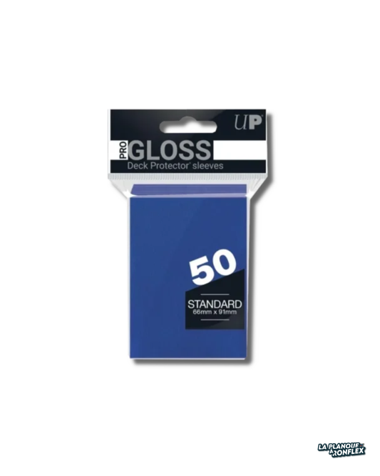 Ultra Pro – 50 Pro Gloss Sleeves Bleues