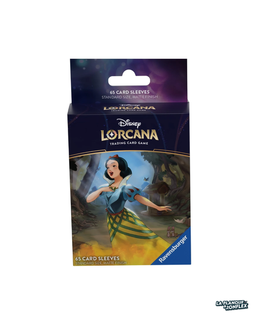 Sleeves Lorcana – Blanche-Neige – 65 Protège-Cartes