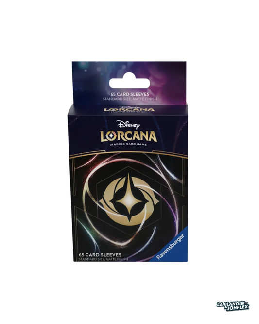 Sleeves Lorcana – Logo – 65 Protège-Cartes