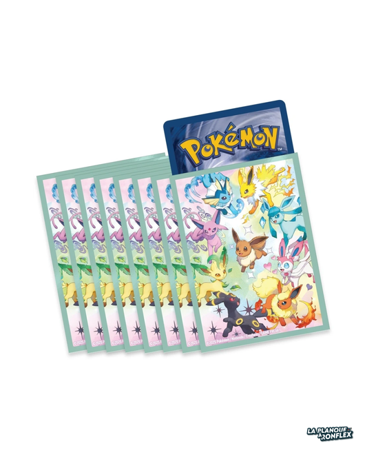 Sleeves Pokémon – Évolitions – 65 Protège-Cartes