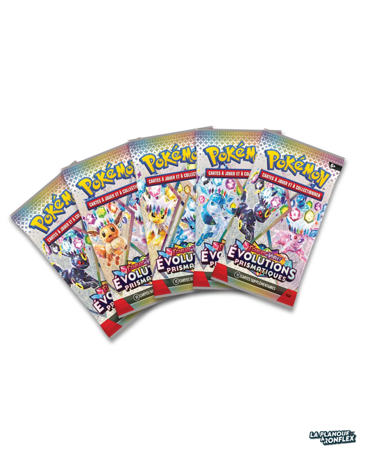 Booster Pokémon Écarlate et Violet – Évolutions Prismatiques