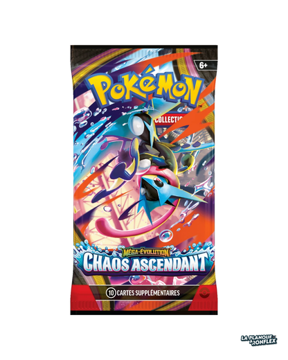 Booster Pokémon Méga-Évolution – Chaos Ascendant