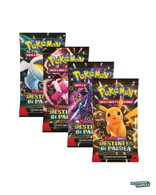 Artset 4 Boosters – Destinées de Paldea