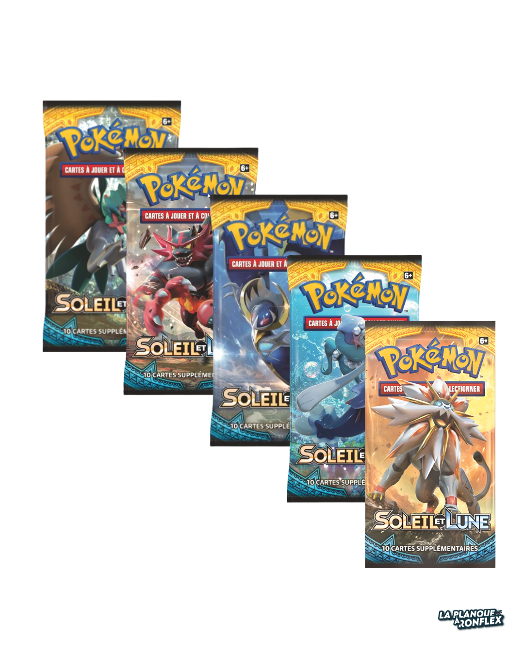 Artset 5 Boosters – Soleil et Lune