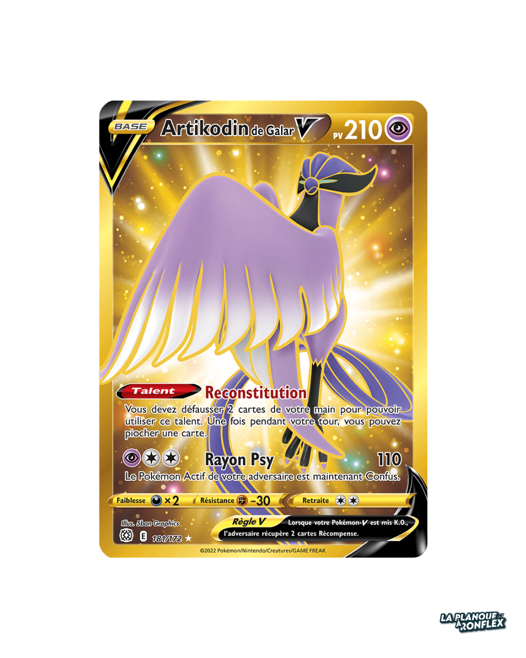 Artikodin de Galar V Gold – Stars Étincelantes 181/172