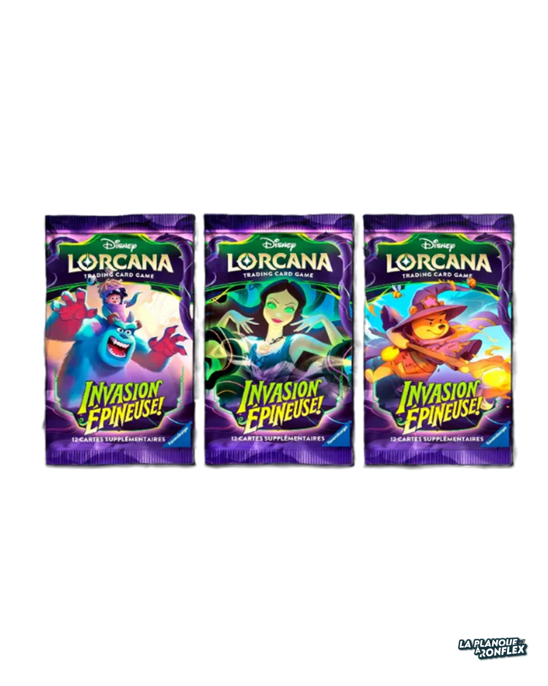 Artset 3 Boosters Disney Lorcana – Invasion Épineuse !
