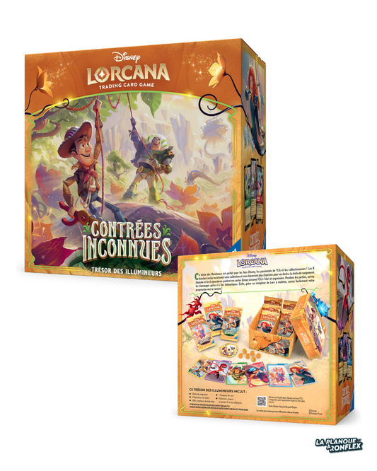 Coffret Trésor des Illumineurs Disney Lorcana – Contrées Inconnues