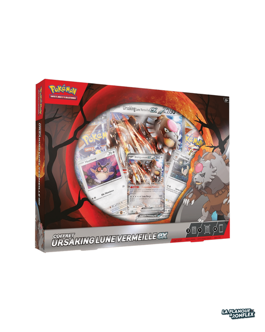 Coffret Pokémon Ursaking Lune Vermeille ex
