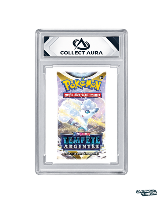 Booster Pokémon Gradé Collect Aura 10 – Goupix d’Alola – Tempête Argentée