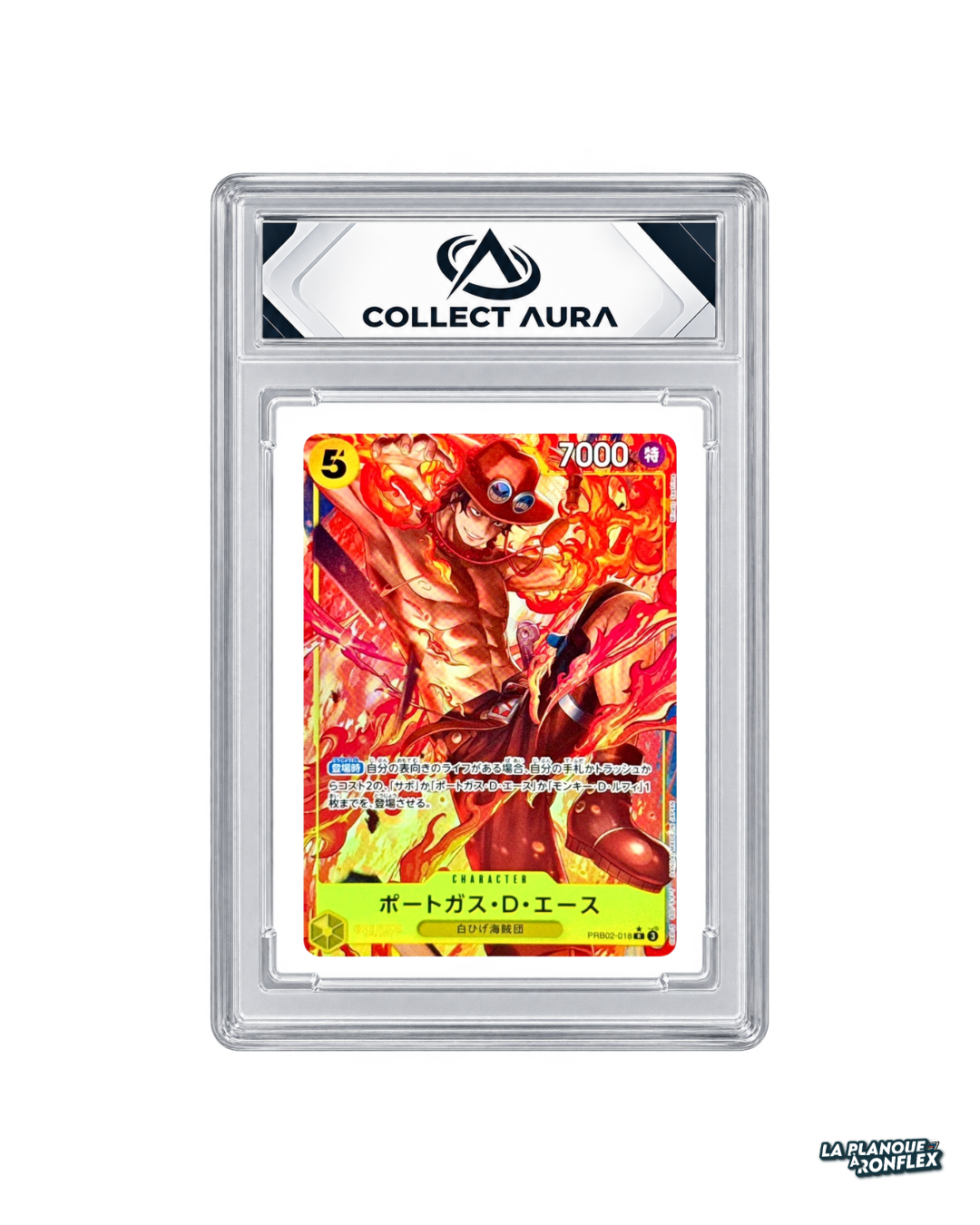 Carte One Piece Gradée Collect Aura 9.5 – Portgas D. Ace PRB02-018 – The Best Vol. 2