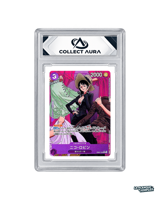 Carte One Piece Gradée Collect Aura 9.5 – Nico Robin EB02-036 – Anime 25th Collection