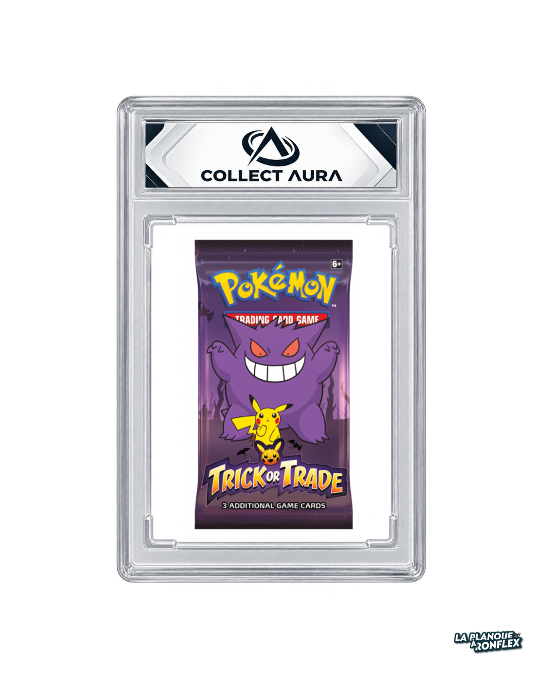 Booster Pokémon Gradé Collect Aura 10 – Pikachu & Ectoplasma – Trick or Trade