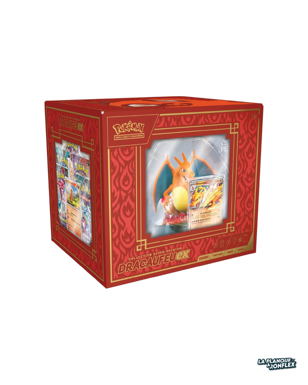 Collection Super-Premium Dracaufeu-ex (avec Figurine)