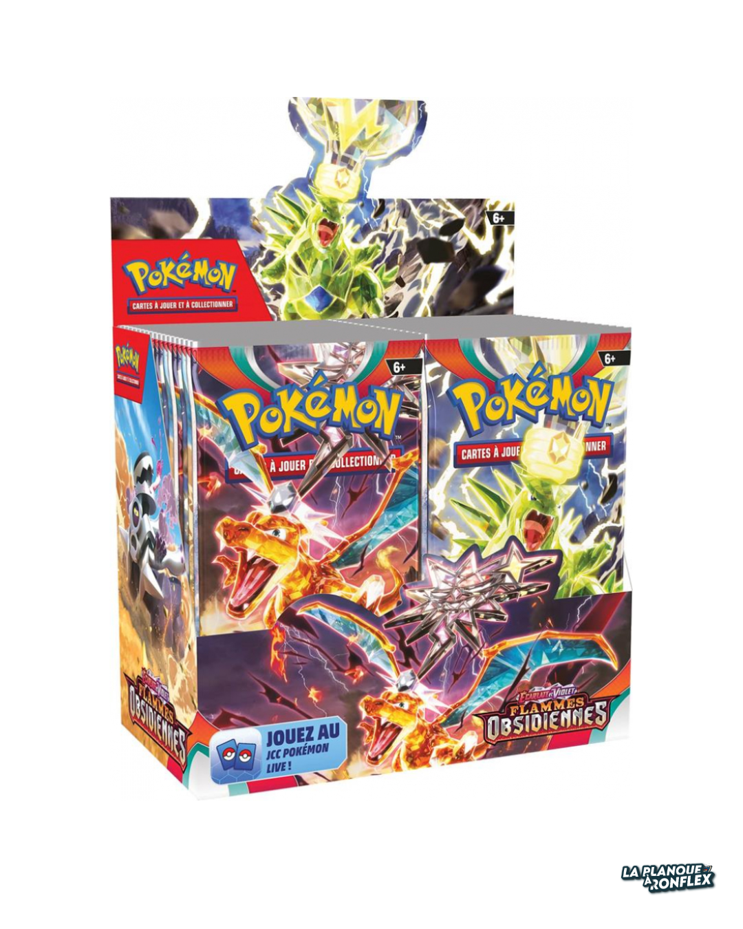 Display 36 Boosters Pokémon – Flammes Obsidiennes