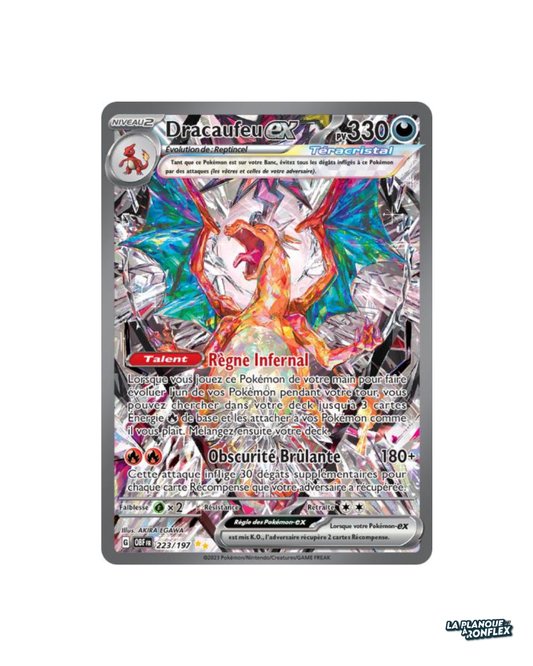 Dracaufeu ex – Flammes Obsidiennes 223/197