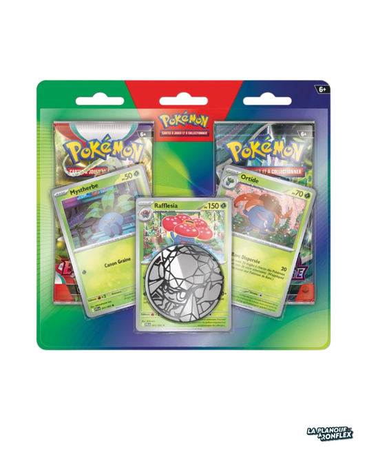 Duo Pack Pokémon – Mystherbe, Ortide & Rafflesia