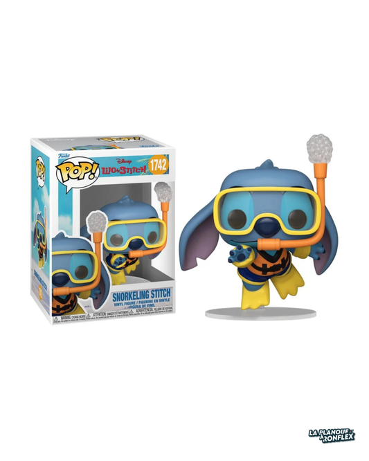 Funko Pop! Lilo & Stitch 1742 – Stitch avec Masque et Tuba
