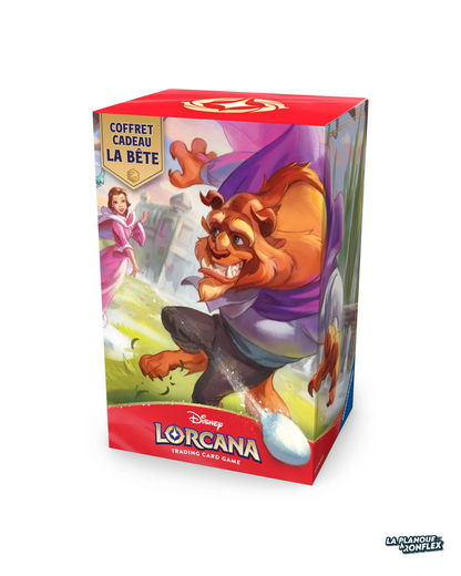 Coffret Cadeau Disney Lorcana – La Bête – 5 Boosters