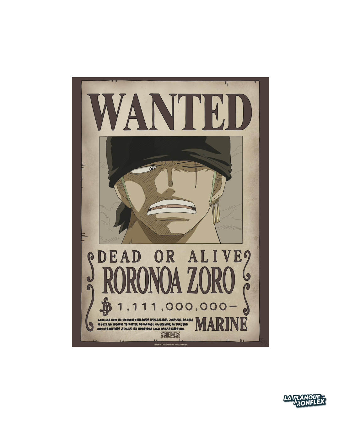 Set de 2 Posters One Piece – Wanted Luffy & Zoro