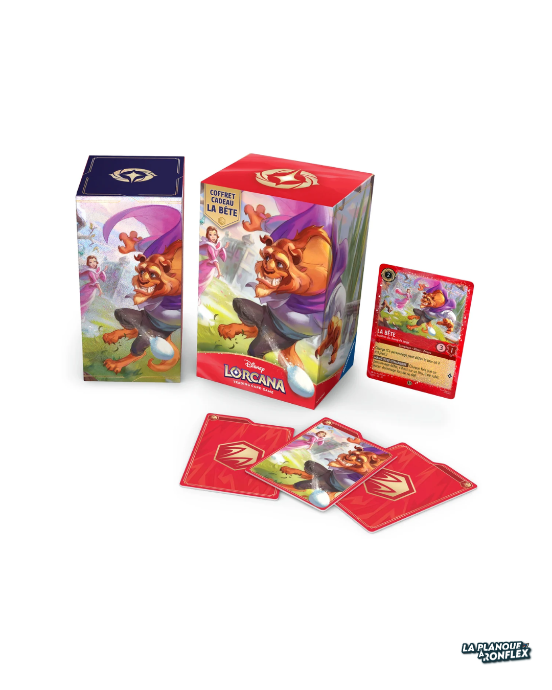 Coffret Cadeau Disney Lorcana – La Bête – 5 Boosters