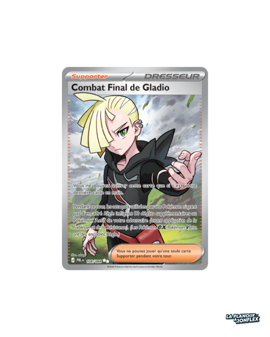 Combat Final de Gladio Full Art 108 – Nuit Noire