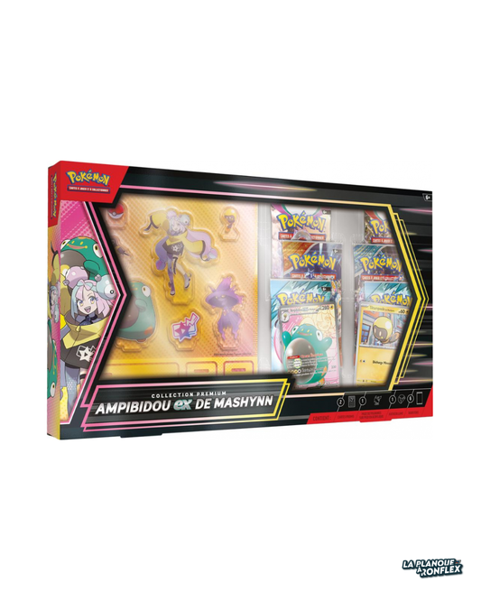 Coffret Premium 6 Boosters Ampibidou-ex de Mashynn