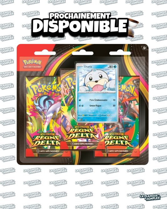 Tripack Pokémon – Règne Delta – 3 Boosters