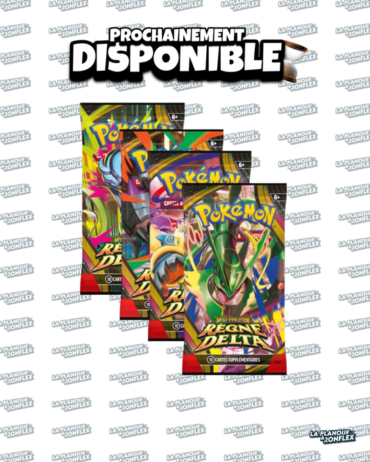 Artset 4 Boosters Pokémon – Règne Delta