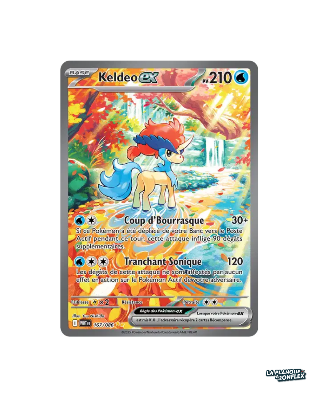 Keldeo ex – Flamme Blanche 167/086