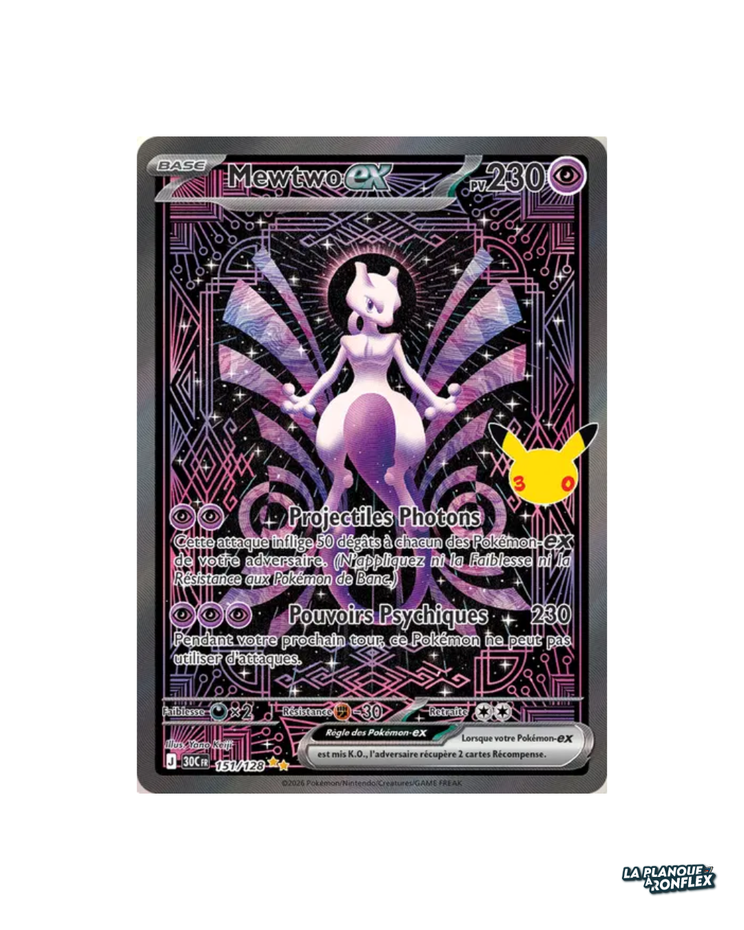 Mewtwo-ex 151 – Célébrations 30 Ans