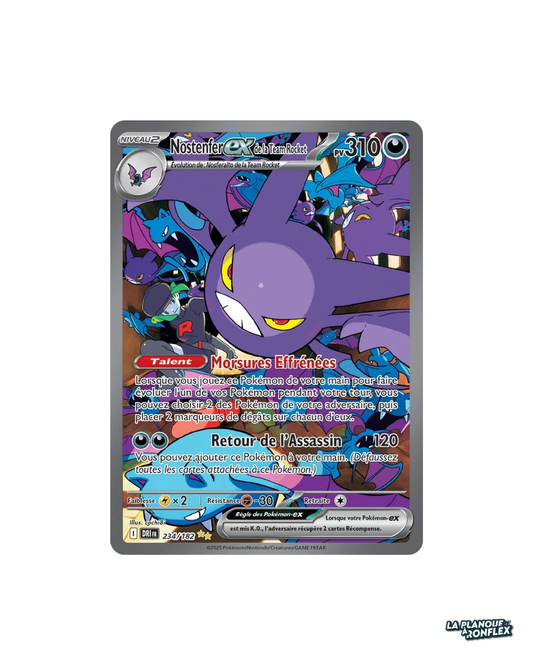 Nostenfer-ex de la Team Rocket – Rivalités Destinées 234