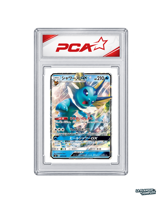 Carte Pokémon Gradée PCA 9.5 – Aquali GX 007 – Eevee GX Starter Sets