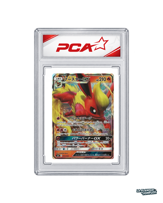 Carte Pokémon Gradée PCA 9.5 – Pyroli GX 001 – Eevee GX Starter Sets