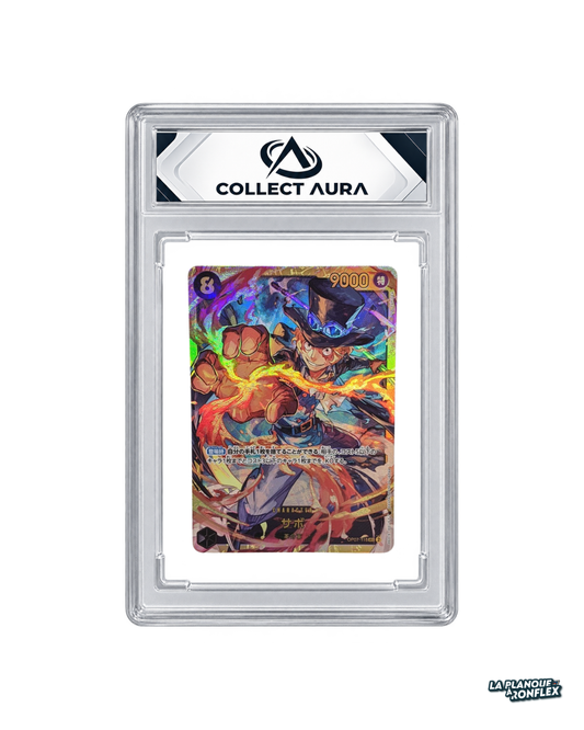 Carte One Piece Gradée Collect Aura 10 – Sabo OP07-118 – The Best Vol. 2